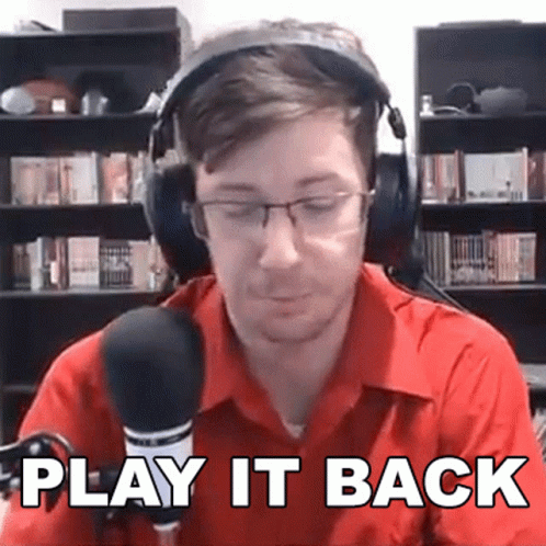 Play It Back Justin Mcclanahan GIF - Play It Back Justin Mcclanahan Jmactucker GIFs