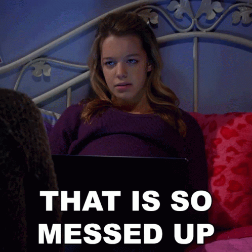 That Is So Messed Up Violet GIF - That Is So Messed Up Violet Mom GIFs
