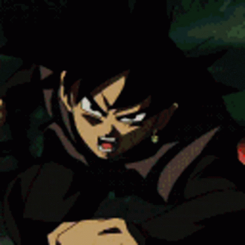 Anime Dragon Ball Super GIF - Anime Dragon Ball Super Black Goku GIFs
