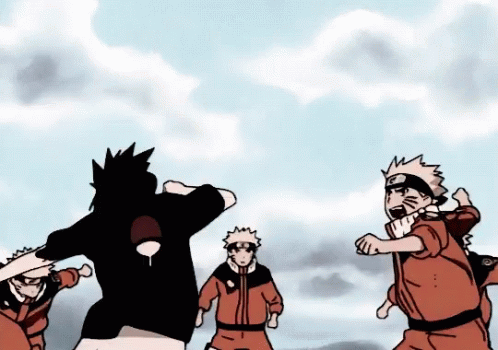 Sasuke Skills Vs Naruto Fight GIF - Sasuke Skills Vs Naruto Fight Anime GIFs
