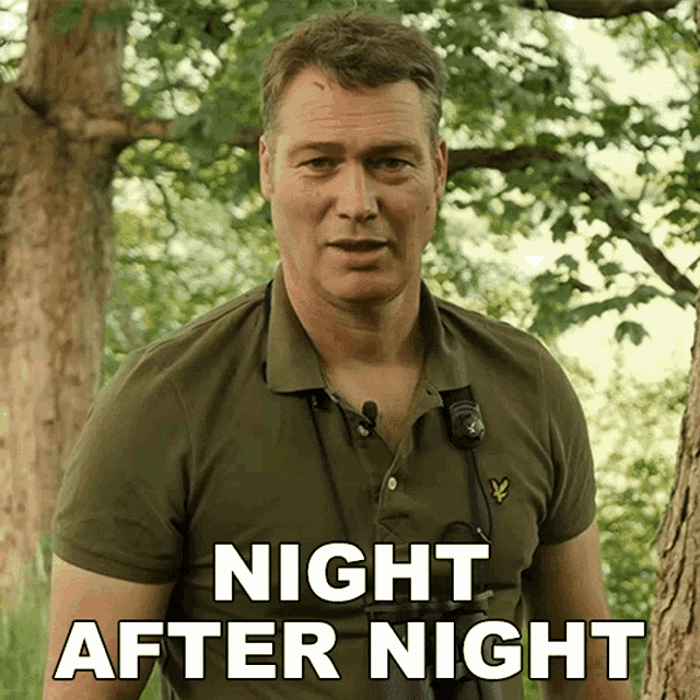 Night After Night Robert E Fuller GIF - Night After Night Robert E Fuller Every Night GIFs