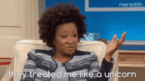 Wanda Sykes Talks About Being Treated Like A Unicorn On The Meredith Vieira Show! GIF - The Meredith Vieira Show Wanda Sykes Unicorn GIFs