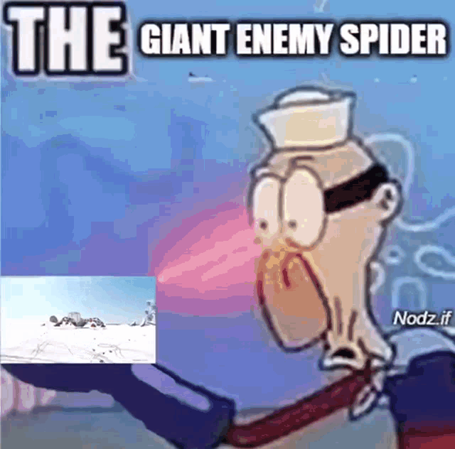 Giant Enemy Spider Jerma985 GIF