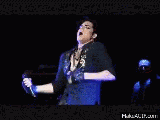 Adam Lambert Sing GIF - Adam Lambert Sing GIFs