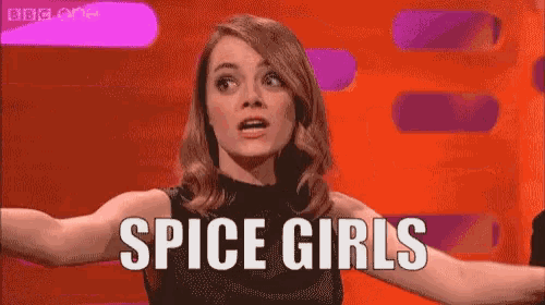 Emma Stone Spice Girls GIF - Emma Stone Spice Girls GIFs