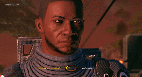Commander Shepard Maleshep GIF