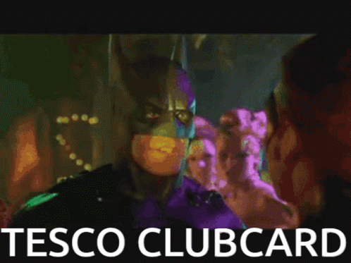 Tesco Tesco Clubcard GIF - Tesco Tesco Clubcard Bat Creditcard GIFs