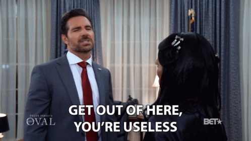 Get Of Here Youre Useless Ed Quinn GIF - Get Of Here Youre Useless Ed Quinn Hunter Franklin GIFs