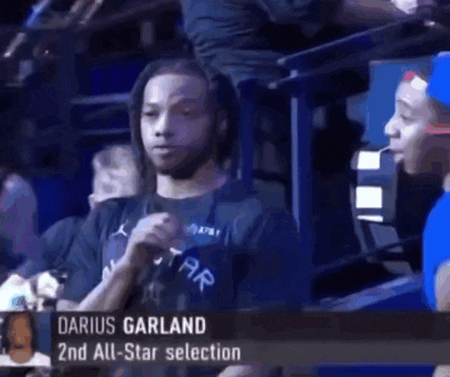 darius garland is the 2nd all-star selection for the nba