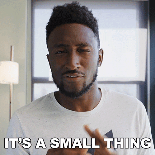 It'S A Small Thing Marques Brownlee GIF - It'S A Small Thing Marques Brownlee It'S Not A Big Thing GIFs