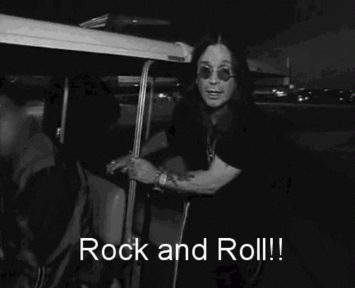 Ozzy Osbourne Rock And Roll GIF - Ozzy Osbourne Rock And Roll Scream GIFs