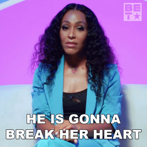 He Is Gonna Break Her Heart Amina Buddafly GIF - He Is Gonna Break Her Heart Amina Buddafly After Happily Ever After GIFs