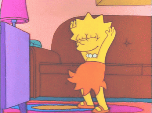 The Simpsons Dancing GIF - The Simpsons Dancing Liza Simpson GIFs