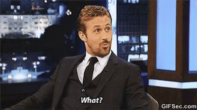 Ryan Gosling What GIF - Ryan Gosling What Shocked GIFs