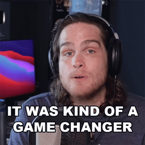 It Was Kind Of A Game Changer Sam Johnson GIF - It Was Kind Of A Game Changer Sam Johnson Life Changing GIFs