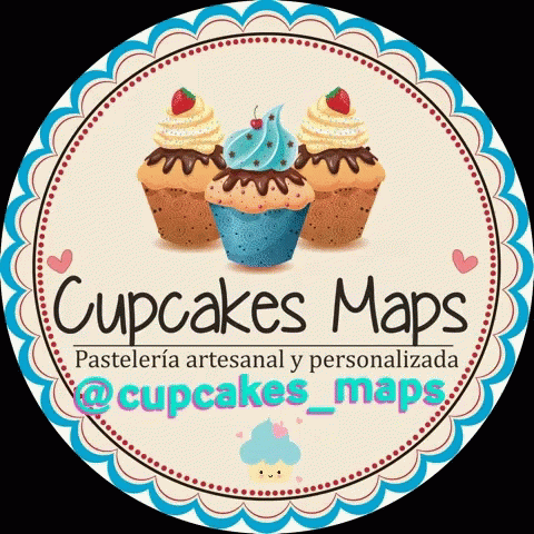 Cupcakes Maps Dessert GIF - Cupcakes Maps Dessert GIFs