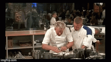 two men are cooking in a kitchen with a watermark that says imgflip.com at the bottom