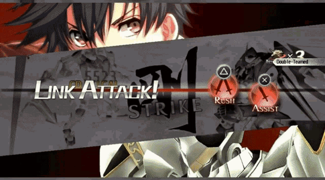 a screenshot of a video game that says link attack