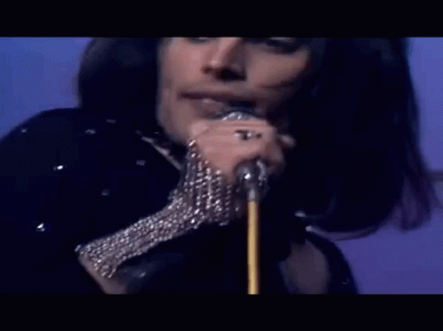 Freddie Mercury Bangs GIF - Freddie Mercury Bangs Singing GIFs