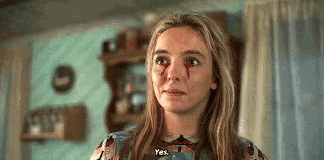 Yes Jodie Comer GIF - Yes Jodie Comer Villanelle GIFs