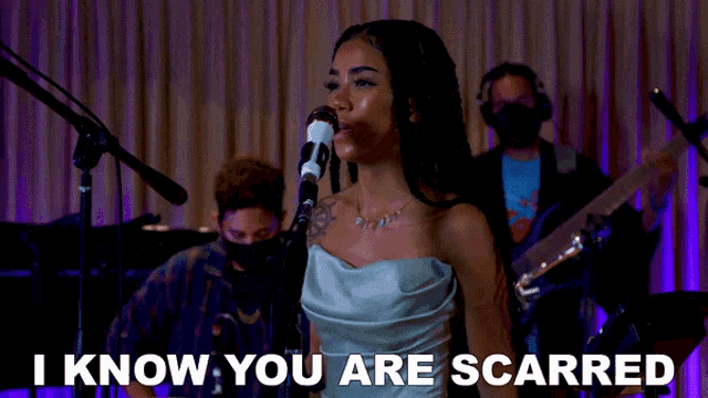 I Know You Are Scarred And Torn Apart Inside Jhene Aiko GIF - I Know You Are Scarred And Torn Apart Inside Jhene Aiko Born Tired Song GIFs