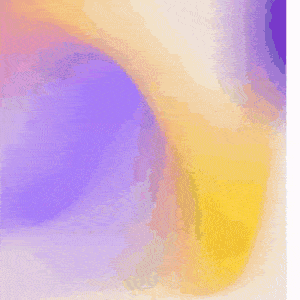 a close up of a man 's face with a purple background