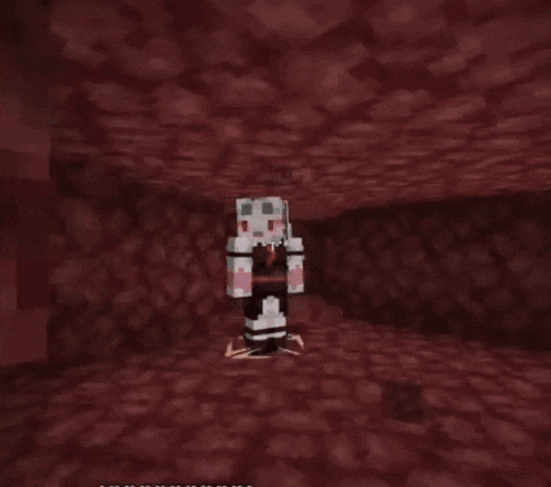a computer generated image of a cave in minecraft