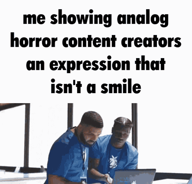 Drake Computer Analog Horror GIF - Drake Computer Analog Horror Smile GIFs