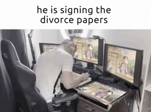 Sb737 Divorce Papers GIF - Sb737 Divorce Papers He Is Signing The Divorce Papers GIFs