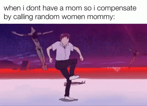 Shinji Ikari Evangelion Dance Mommy Meme GIF - Shinji Ikari Evangelion Dance Mommy Meme GIFs