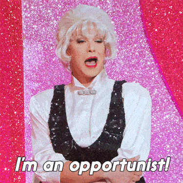 I'M An Opportunist Alexis Michelle GIF - I'M An Opportunist Alexis Michelle Rupaul’s Drag Race All Stars GIFs
