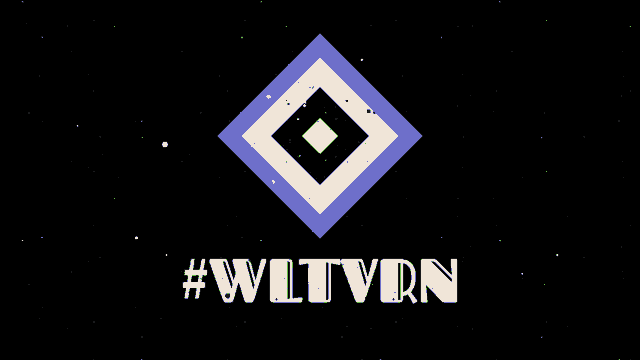 a black background with a diamond and the words #wiltvrn below it