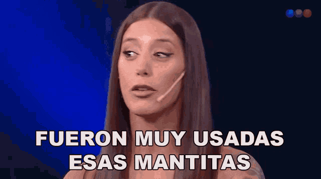 a woman says fueron muy usadas esas manitas