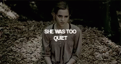 Too Quiet GIF - Too Quiet She Was Too Quiet Quiet GIFs