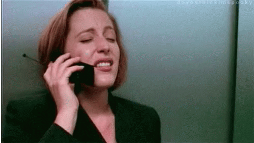 Disappointed GIF - Agentscully Danascully Damn GIFs