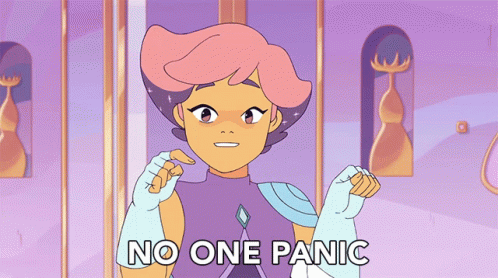 No One Panic Dont Freak Out GIF - No One Panic Dont Freak Out Stay Calm GIFs