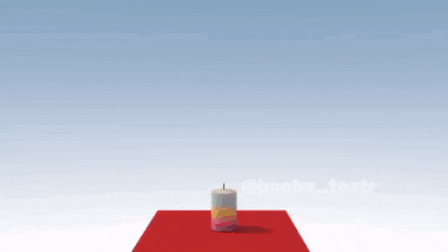 a cartoon of a man standing next to a candle with russian writing