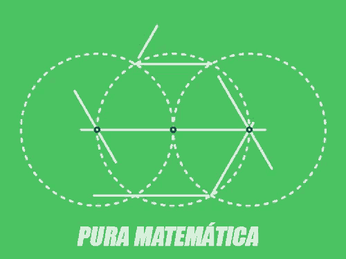 a green background with the words pura matematica on it