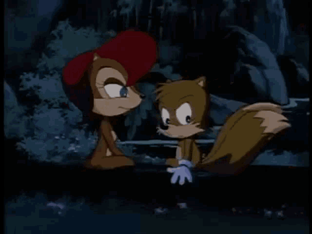 Sonic Sally Acorn GIF - Sonic Sally Acorn Tails GIFs