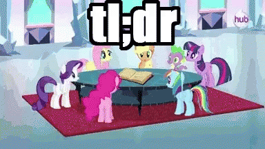 Tldr My Little Pony GIF - Tldr My Little Pony Mlp GIFs