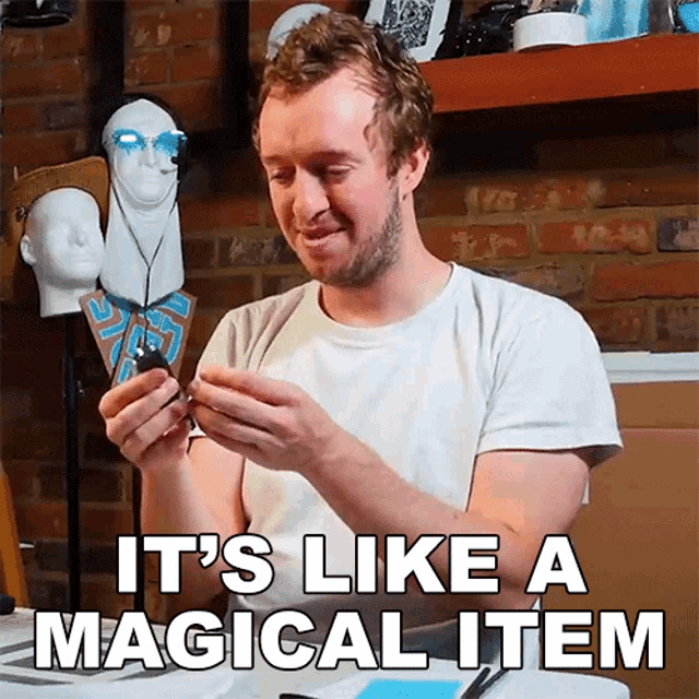 Its Like A Magical Item Peter Deligdisch GIF - Its Like A Magical Item Peter Deligdisch Peter Draws GIFs