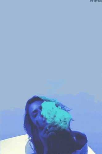 Middle Finger Up Smoke GIF - Middle Finger Up Smoke Clouds GIFs