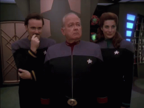Admiral Patrick Thats A Stupid Question GIF - Admiral Patrick Thats A Stupid Question Star Trek GIFs