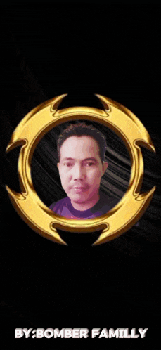 a picture of a man in a circle with the words assalamu ala ikum