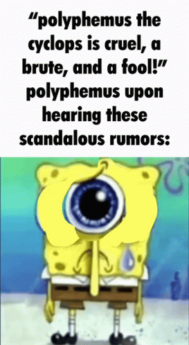 Spongebob Meme GIF - Spongebob Meme Polyphemus GIFs