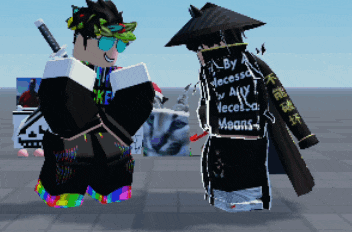 a video game character is wearing a jacket that says " by vecessa "