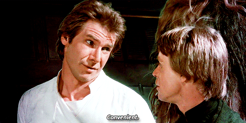 What Kind Of Store Is 7-11 GIF - Han Solo Luke Skywalker Harrison Ford GIFs