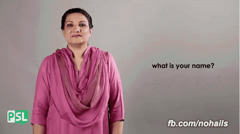 What Is Your Name Pakistan GIF - What Is Your Name Pakistan Pakistan Sign Language GIFs