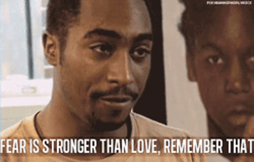 2pac Fear Is Stronger GIF