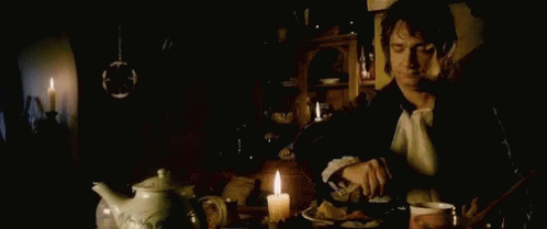 The Hobbit Bilbo GIF - The Hobbit Bilbo Food GIFs